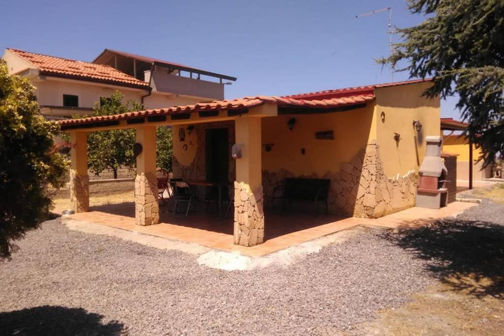 لينتيني Villa Emma Con Panorama Etna A 10 Minuti Dal Mare المظهر الخارجي الصورة